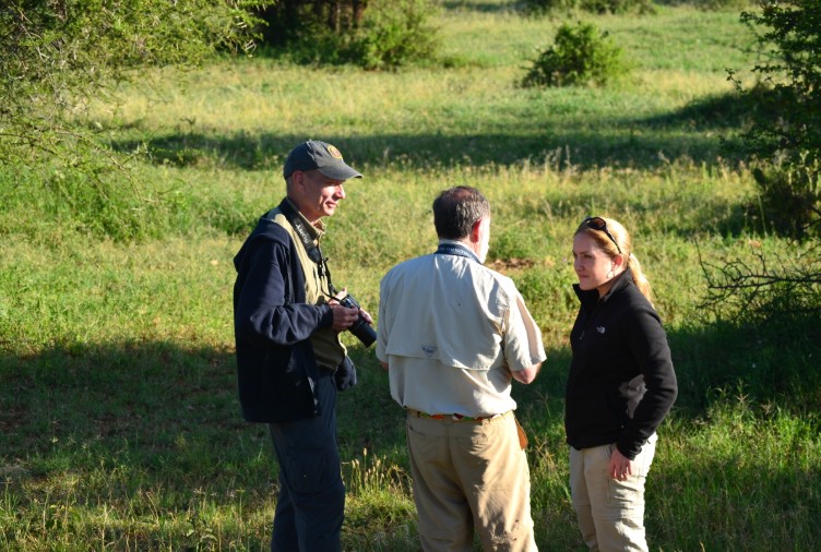 My team + 2 guy in the  fro Amref